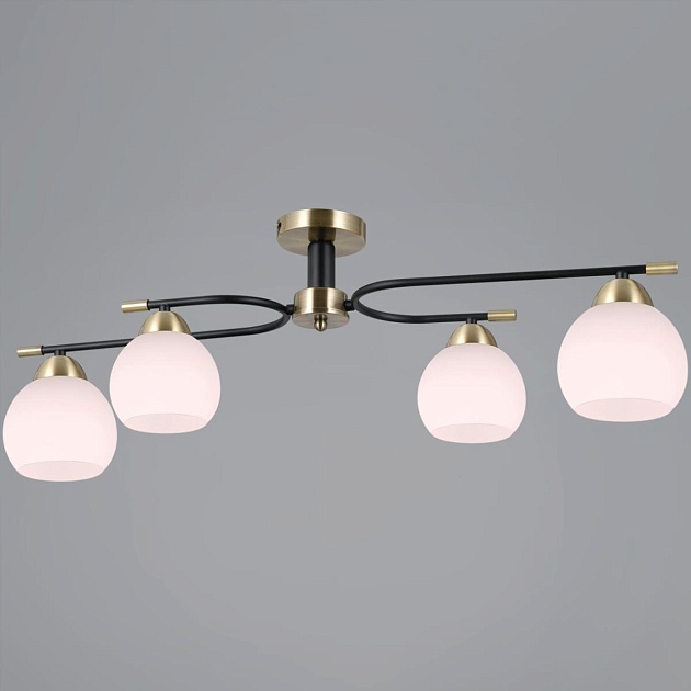Люстра Illumico IL0638-4CSQ-24 AB BK LIBRA изображение 1 Люстра Illumico IL0638-4CSQ-24 AB BK LIBRA Фото № 1