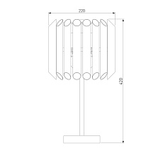 Настольная лампа Bogates Castellie 01106/3 1