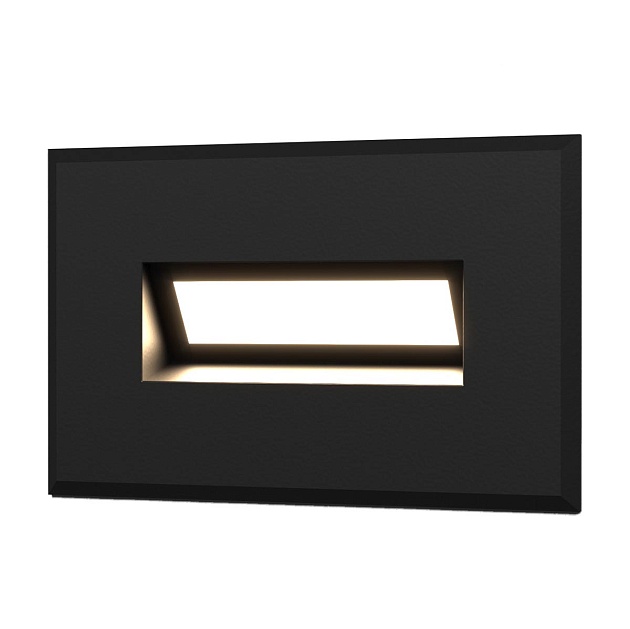 Встраиваемый светодиодный светильник Elektrostandard MRL LED 1109 черный a049756 фото 