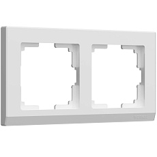 Рамка на 2 поста Werkel Stark белый W0021801 4690389161766