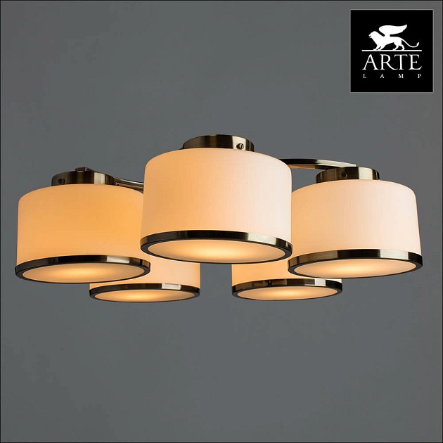 Потолочная люстра Arte Lamp Manhattan A9495PL-5AB Фото № 2