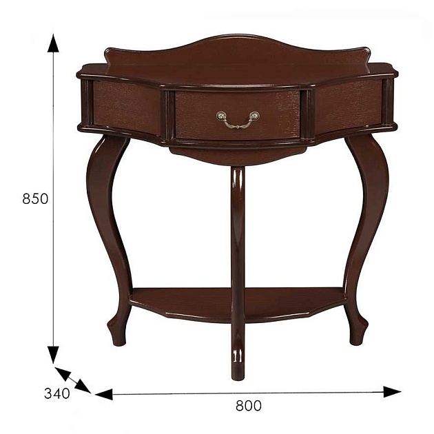 Консоль Мебелик Джульетта 008523 Фото № 3