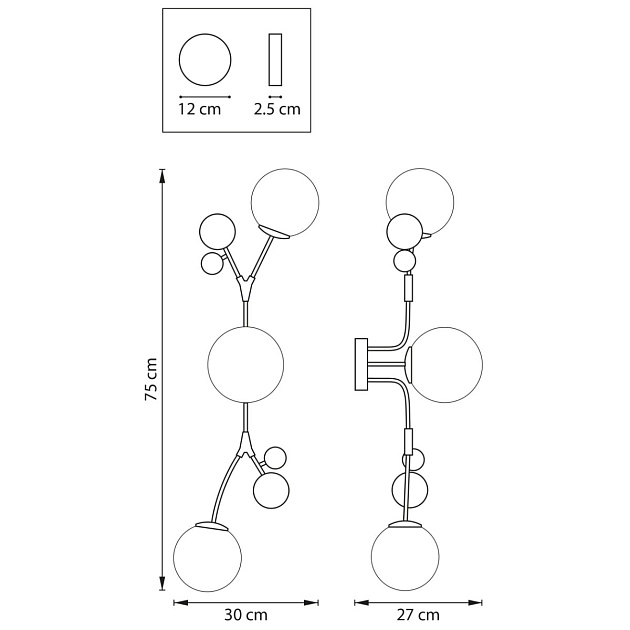 Бра Lightstar Croco 815533 изображение 2 Бра Lightstar Croco 815533 Фото № 2