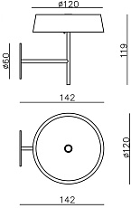 Основа для бра Deko-Light Miram 930619 1