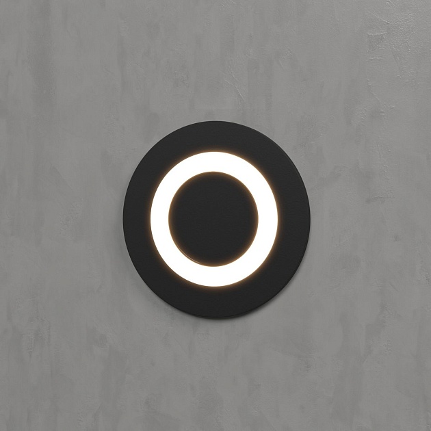 Встраиваемый светодиодный светильник Elektrostandard MRL LED 1107 черный a049752 фото 2