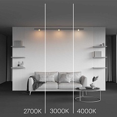 Трековый светильник Maytoni Technical Luna TR185-1-3W4K-B 1
