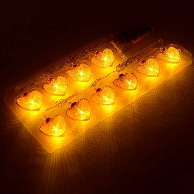 Гирлянда светодиодная Apeyron сердце 15-61 изображение 1 Гирлянда светодиодная Apeyron сердце 15-61 Фото № 1