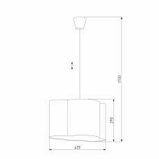 Подвесной светильник TK Lighting 3362 Cloud 1