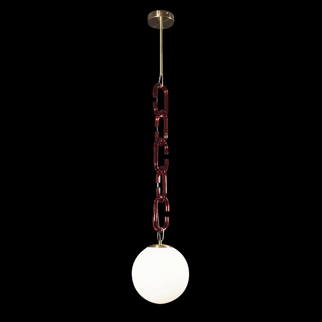 Подвесной светильник Loft IT Chain 10128P Red Фото № 3