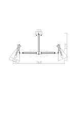 Потолочная люстра Freya Rise FR5169PL-05W 1