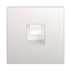 Телефонная розетка Werkel RJ-11 перламутровый рифленый W1182013 4690389172731 5