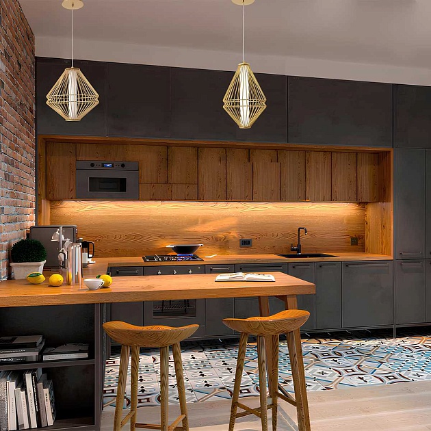 Подвесной светильник Crystal Lux CUADRA SP18W LED GOLD изображение 7 Подвесной светильник Crystal Lux CUADRA SP18W LED GOLD Фото № 7