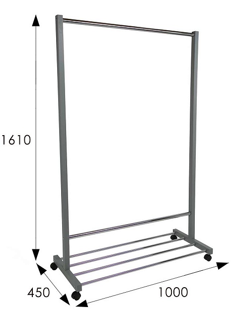 Гардеробная вешалка Мебелик В 35Н 006570 Фото № 3