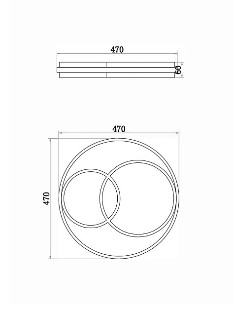 Потолочный светильник Freya FR10029CL-L70B Фото № 2