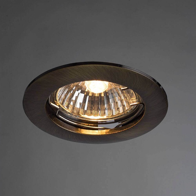 Встраиваемый светильник Arte Lamp Basic A2103PL-1AB Фото № 3
