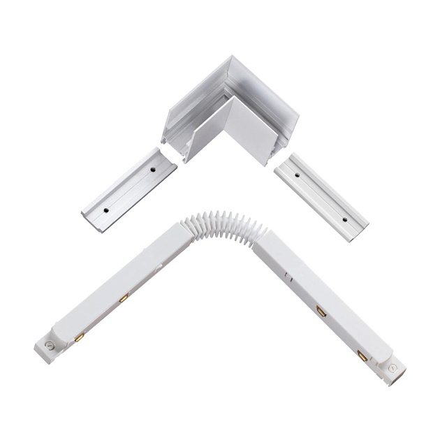 Коннектор L-образный для низковольтного шинопровода Novotech Shino Flum 135121 Фото № 2