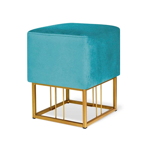 Пуф Sheffilton SHT-B9 голубая пастель/золото 6457998801 изображение 1 Пуф Sheffilton SHT-B9 голубая пастель/золото 6457998801 Фото № 1