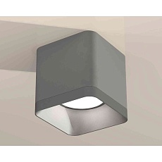 Комплект накладного светильника Ambrella light Techno Spot XS7807003 SGR/SSL серый песок/серебро песок (C7807, N7703) 1