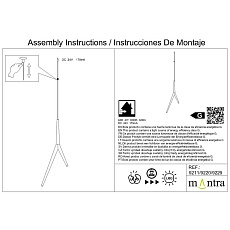Подвесная люстра Mantra Arrecife 9364+9229 (5L) 1