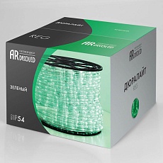 Дюралайт с эффектом мерцания Ardecoled 1.6W/m 36LED/m зеленый 100M ARD-REG-Flash Green 024638 1