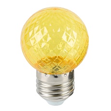 Лампа светодиодная Feron E27 1W желтая LB-385 52161 5