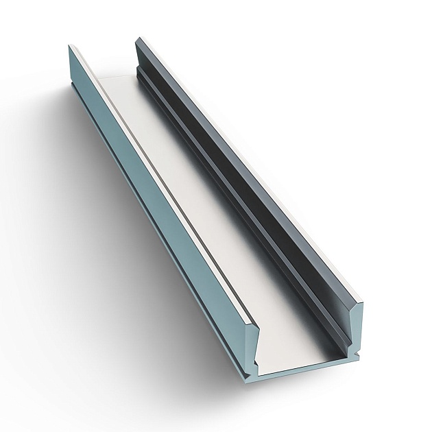 Профиль накладной с рассеивателем серебро 2м. Apeyron 08-01 Фото № 7