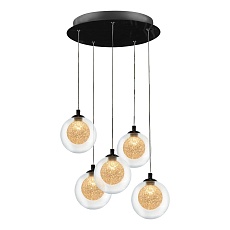 Подвесная светодиодная люстра iLedex Oblivion C4457-5R CR 2