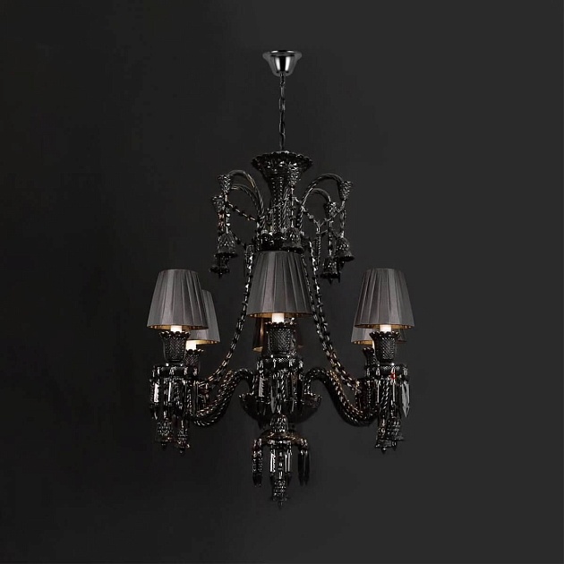 Подвесная люстра Loft IT Zenith 10210/6 Black Фото № 4