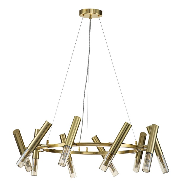 Подвесная люстра Indigo Sigaro 13006/10P Gold V000232 изображение 2 Подвесная люстра Indigo Sigaro 13006/10P Gold V000232 Фото № 2