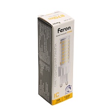 Лампа светодиодная диммируемая Feron LB-438 G9 10W 2700K 51741 2