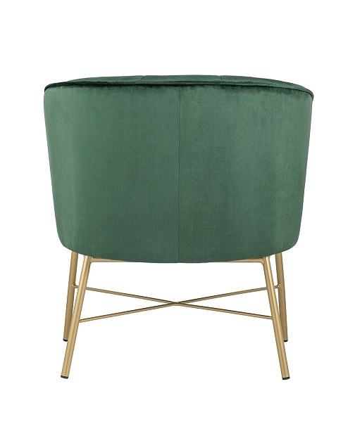 Кресло Stool Group Шале велюр зеленый FALETTE GREEN Фото № 4