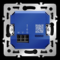 Выключатель встраиваемый S70 карточный 16А, (графит) Voltum VLS010707 5