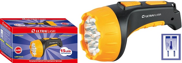 Рабочий светодиодный фонарь Ultraflash Accu Profi аккумуляторный 180х100 50 лм LED3815 9217 Фото № 6