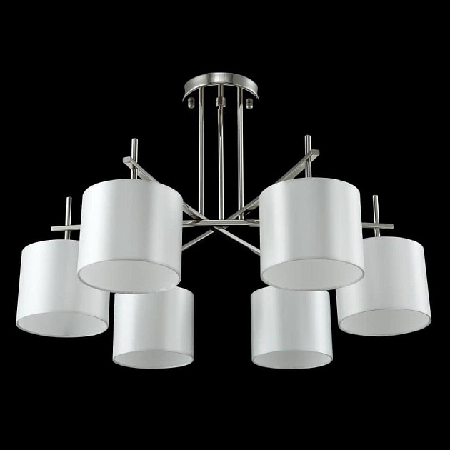 Потолочная люстра Crystal Lux Sergio PL6 Nickel изображение 3 Потолочная люстра Crystal Lux Sergio PL6 Nickel Фото № 3