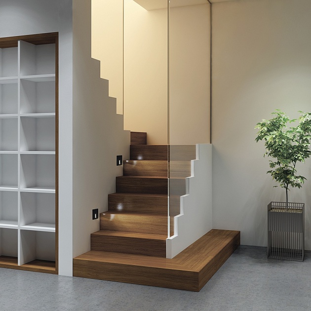 Настенный светодиодный светильник Denkirs Troms DK1030-BK Фото № 4