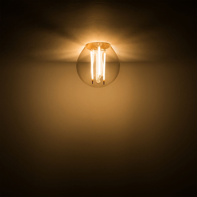 Лампа светодиодная филаментная Gauss E14 11W 2700К прозрачная 105801111 фото 8