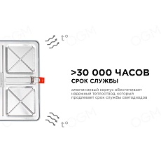 Встраиваемая светодиодная панель OGM LP-23 2