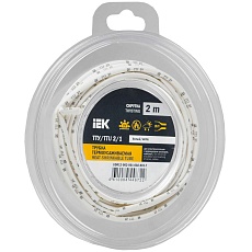 Трубка термоусадочная ТТУ нг-LS 2/1 белая (2м/упак) IEK UDR12-002-001-002-K01-T