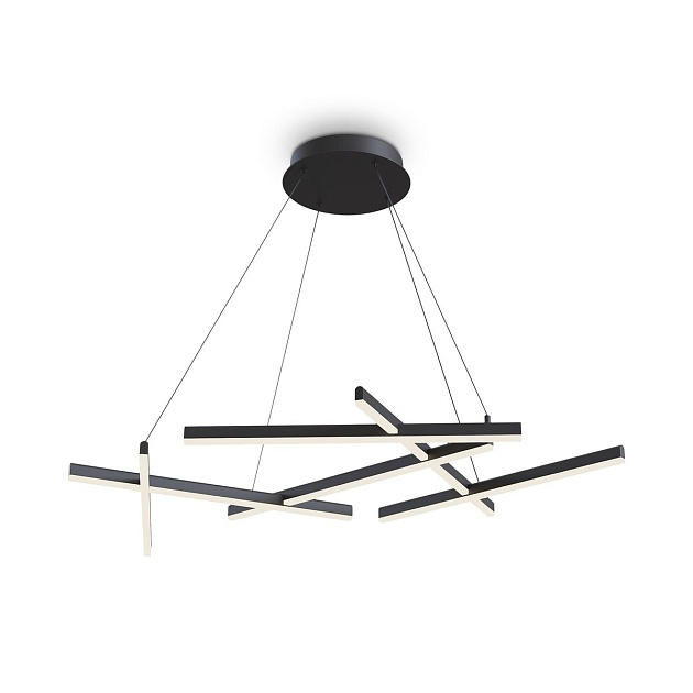 Подвесной светодиодный светильник Maytoni Line MOD016PL-L80BK изображение 1 Подвесной светодиодный светильник Maytoni Line MOD016PL-L80BK Фото № 1