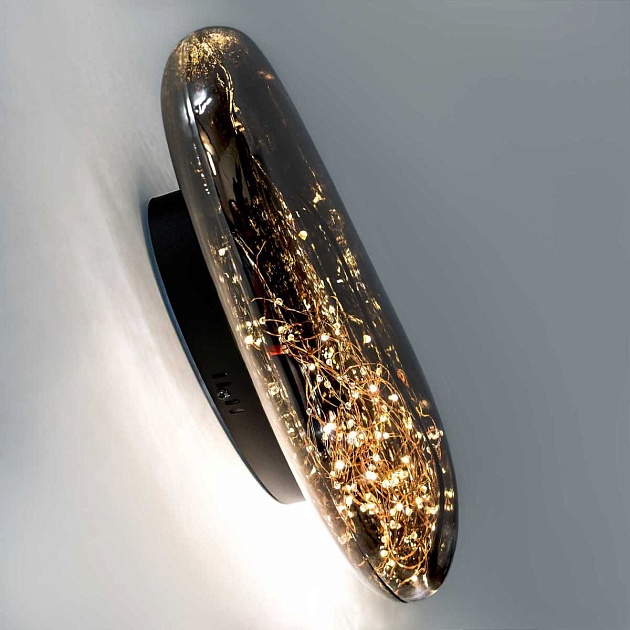 Настенный светодиодный светильник Modelux Modestyle MS.6512.430 BK Фото № 2