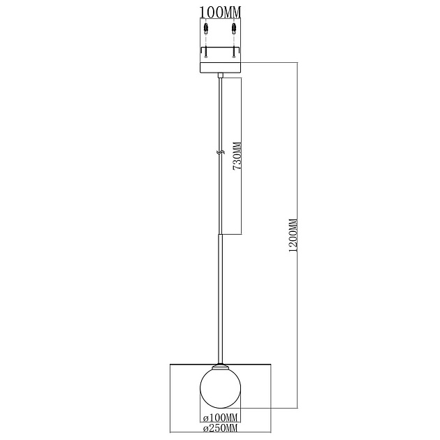 Подвесной светильник Moderli Scrumbel V6045-1P изображение 2 Подвесной светильник Moderli Scrumbel V6045-1P Фото № 2