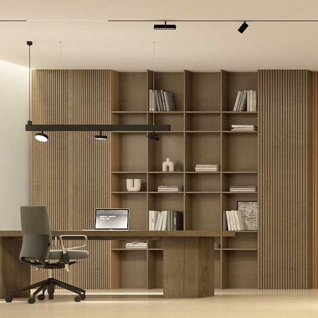 Трековый светодиодный светильник Denkirs Smart Linear DK8070-BK изображение 6 Трековый светодиодный светильник Denkirs Smart Linear DK8070-BK Фото № 6