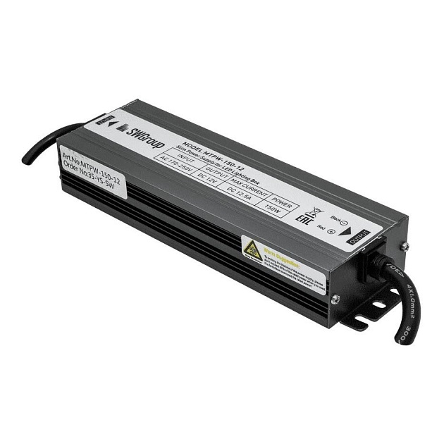 Блок питания SWG 24V 150W IP67 6,25A MTPW-150-24 001276 Фото № 3