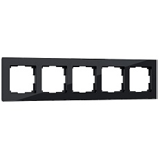 Рамка Werkel Favorit на 5 постов черный W0051108 4690389160110