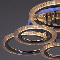 Потолочная светодиодная люстра Reluce 09812-3.3-3+3D CR (RGB) 3