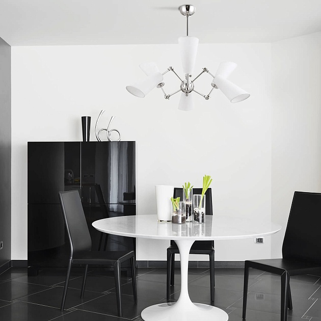 Подвесная люстра Divinare 9988/02 LM-6 изображение 5 Подвесная люстра Divinare 9988/02 LM-6 Фото № 5