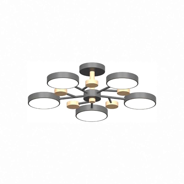 Потолочный cветильник LED4U L3204-620 GR изображение 1 Потолочный cветильник LED4U L3204-620 GR Фото № 1