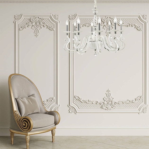 Подвесная люстра Divinare Milano 8825/03 LM-8 Фото № 3