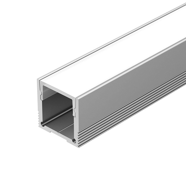 Профиль с рассеивателем Arlight SL-Slim20-H20-2000 Anod+Opal 036836 Фото № 1