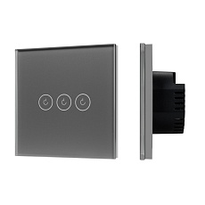 Выключатель сенсорный SWT-OMALI-S03-ZB-GR (250V, 10A, Zigbee) Arlight 050047